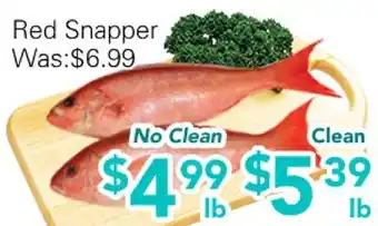 Ample Food Market Red Snapper offer