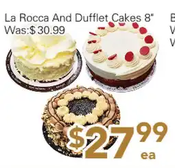 Ample Food Market La Rocca And Dufflet cakes 8 offer