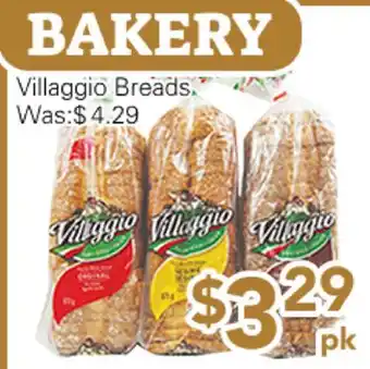 Ample Food Market Villaggio Breads offer