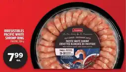 Metro Irresistibles pacific white shrimp ring offer