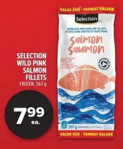 Metro Selection wild pink salmon fillets offer