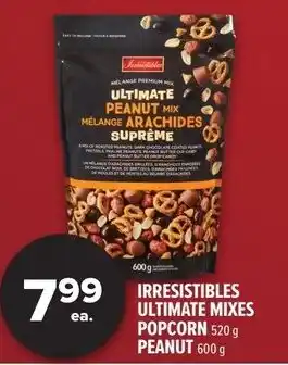 Metro Irresistibles ultimate mixes popcorn peanut offer