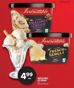 Metro Irresistible ice cream offer