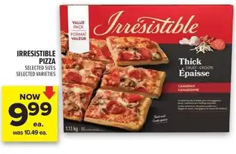 Metro Irresistible pizza offer