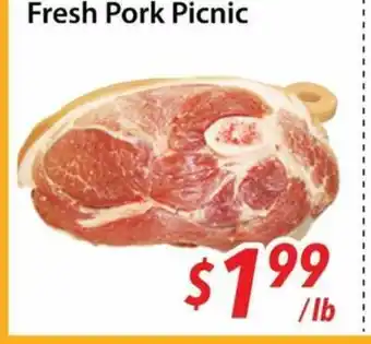 Bestco Food Mart Fresh Pork Picnic offer