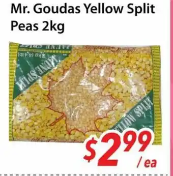 Bestco Food Mart Mr. Goudas Yellow Split Peas offer