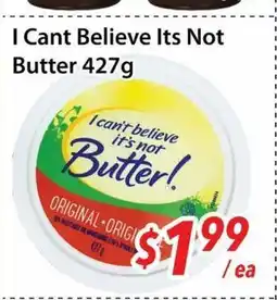 Bestco Food Mart I Cant Believe Its Not Butter offer