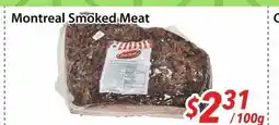 Bestco Food Mart Montreal Smoked Meat offer