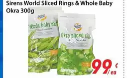 Bestco Food Mart Sirens World Sliced Rings & Whole Baby Okra offer