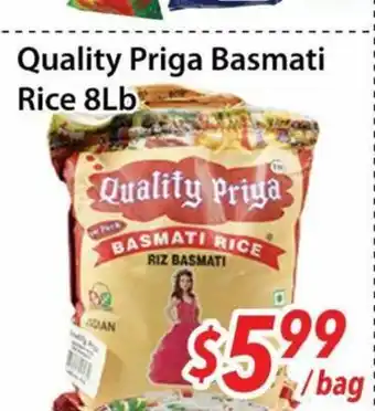 Bestco Food Mart Quality Priga Basmati Rice offer