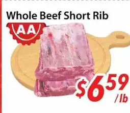 Bestco Food Mart Whole Beef Short rib offer