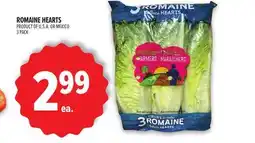 Metro ROMAINE HEARTS offer