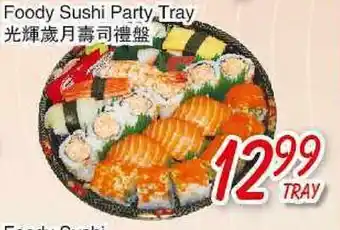 Foody Mart Foody Sushi Party Tray offer