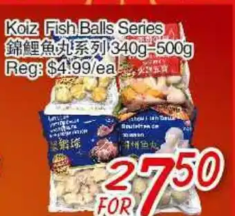 Foody Mart KOIZ FISH BALLS SERIES offer