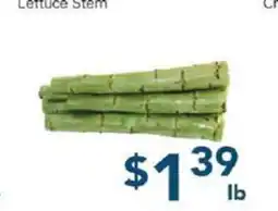 Oceans Fresh Food Market Lettuce Stem offer