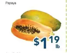 Oceans Fresh Food Market Papaya offer