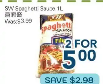 Oceans Fresh Food Market SW Spaghetti Sauce offer