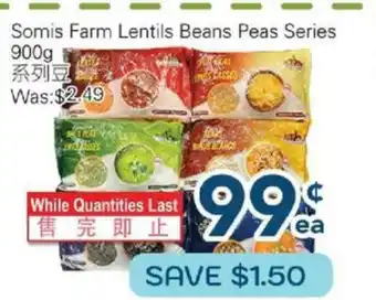 Oceans Fresh Food Market Somis Farm Lentils Beans Peas Series offer