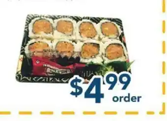 Oceans Fresh Food Market Spicy Salmon Crispy Roll offer