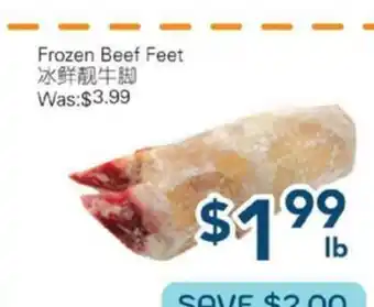 Oceans Fresh Food Market Frozen Beef Feet offer