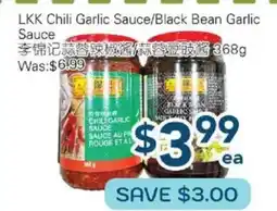 Oceans Fresh Food Market LKK Chili Garlic Sauce/Black Bean Garlic offer