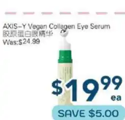 Oceans Fresh Food Market AXIS-Y Vegan Collagen Eye Serum offer