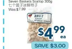 Oceans Fresh Food Market Seven Baskets Scallop offer