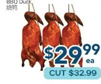 Oceans Fresh Food Market BBQ Duck offer