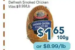 Oceans Fresh Food Market Delfresh Smoked Chicken offer