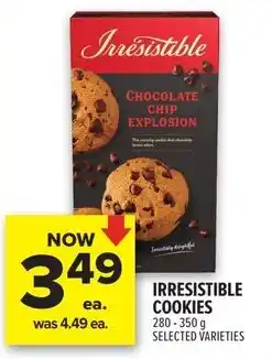 Metro Irresistible cookies offer