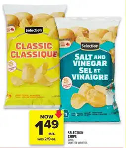 Metro Selection chips offer