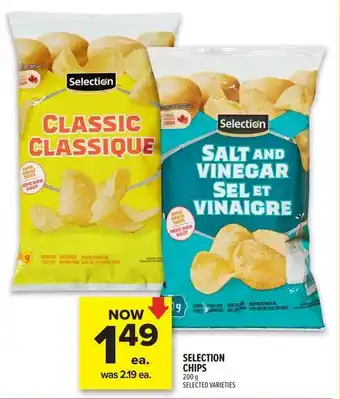 Metro Selection chips offer