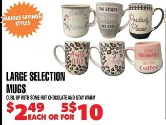 Len's Mill Stores LARGE SELECTION MUG offer