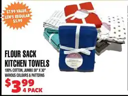 Len's Mill Stores FLOUR SACK KITCHEN TOWELS offer