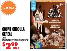 Len's Mill Stores COUNT CHOCULA CEREAL offer