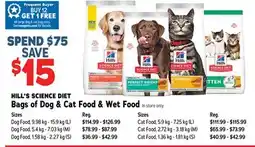 Ren’s Pets Depot HILL'S SCIENCE DIET Bags of Dog & Cat Food & Wet Food offer