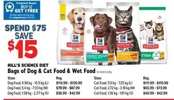 Ren’s Pets Depot HILL'S SCIENCE DIET Bags of Dog & Cat Food & Wet Food offer