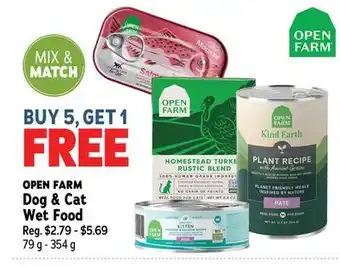 Ren’s Pets Depot OPEN FARM Dog & Cat Wet Food offer