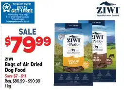 Ren’s Pets Depot ZIWI Bags of Air Dried Dog Food offer