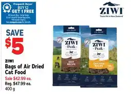 Ren’s Pets Depot ZIWI Bags of Air Dried Cat Food offer