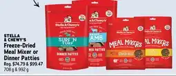 Ren’s Pets Depot STELLA & CHEWY'S Freeze-Dried Meal Mixer or Dinner Patties offer