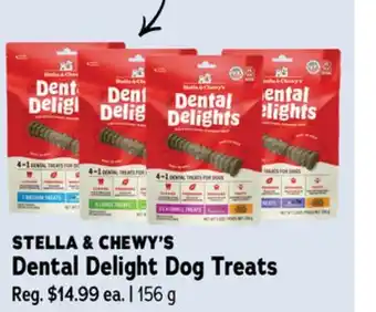 Ren’s Pets Depot STELLA & CHEWY'S Dental Delight Dog Treats offer