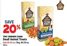 Ren’s Pets Depot TINY FRIENDS FARM Small Animal Treats offer