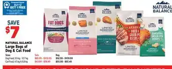 Ren’s Pets Depot NATURAL BALANCE Large Bags of Dog & Cat Food offer