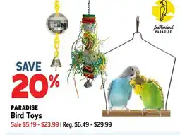 Ren’s Pets Depot PARADISE Bird Toys offer