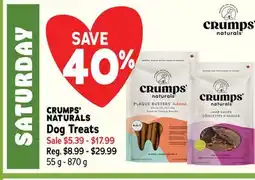 Ren’s Pets Depot CRUMPS' NATURALS Dog Treats offer