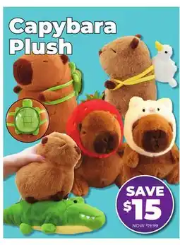 Showcase Capybara Plush offer