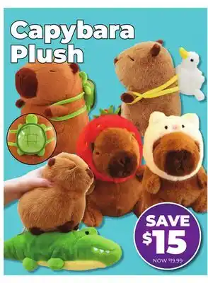 Showcase Capybara Plush offer