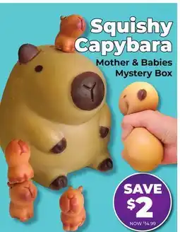 Showcase Squishy Capybara offer