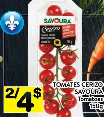 Supermarché PA TOMATES CERIZO SAVOURA | Savoura Tomatoes offer